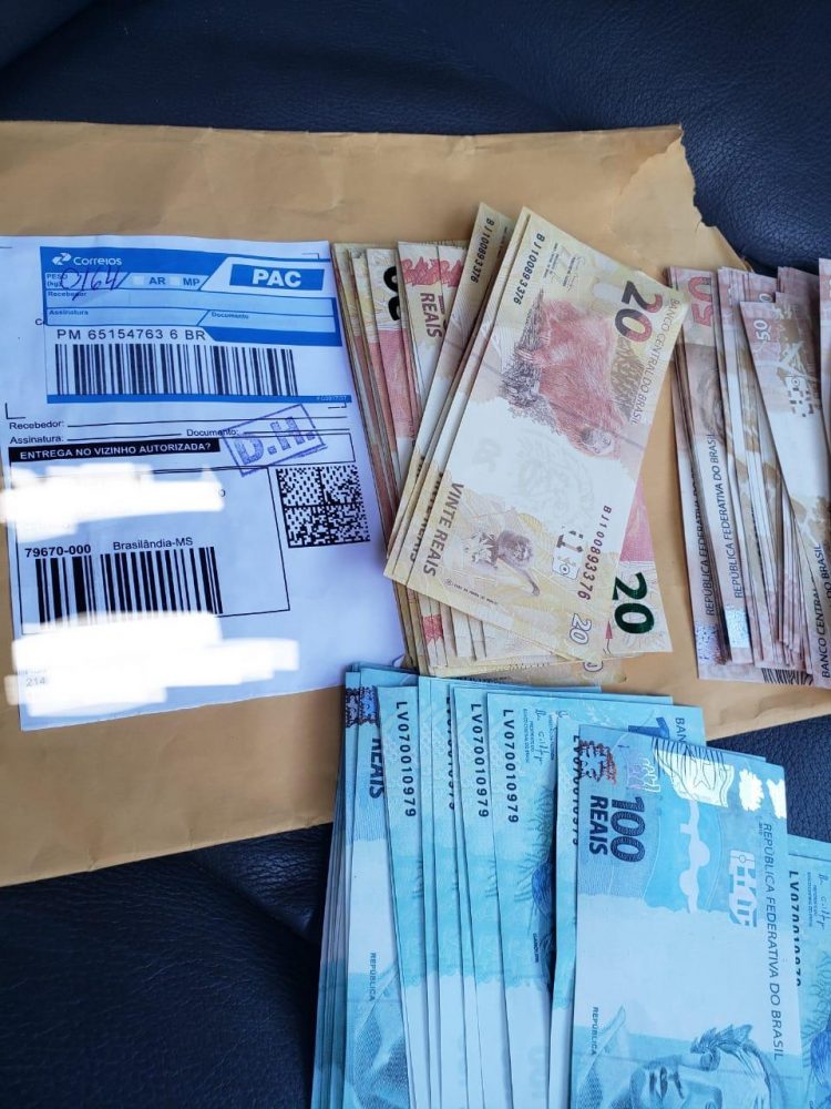 Polícia Federal apreende dinheiro falso que era enviado pelo Correios