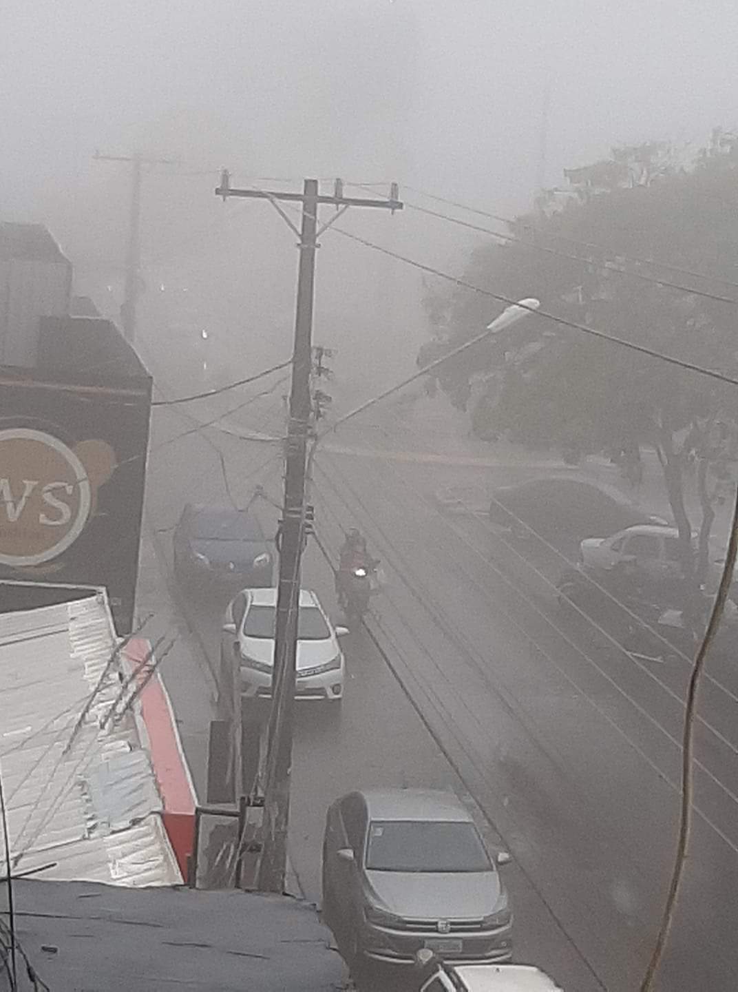 Sábado de muito frio em Ponta Porã