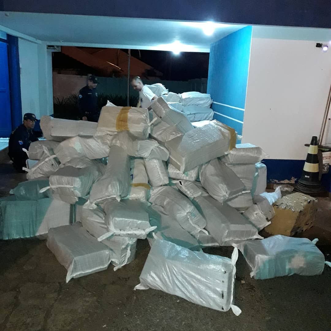 PM de Itaporã apreende mais de quatro toneladas de maconha