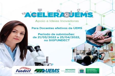 Acelera Uems garante R$ 2 mi para pesquisas de docentes da Universidade