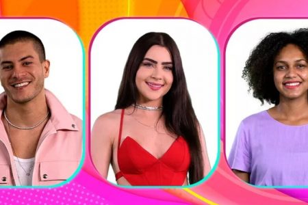 Arthur Aguiar, Jade Picon e Jessilane estão no 7º paredão do BBB 22