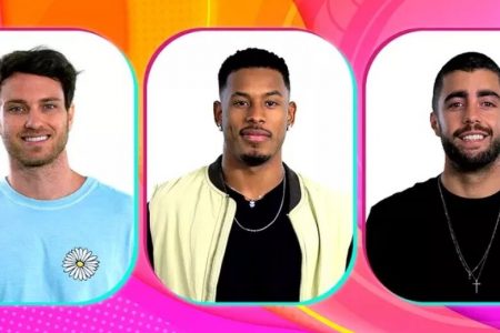 Lucas, Paulo André e Pedro Scooby formam 10º paredão do BBB22