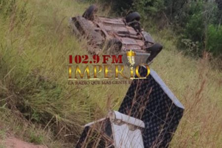 Radialista e esposa morrem em capotamento de carro próximo ao Parque Nacional Cerro Corá