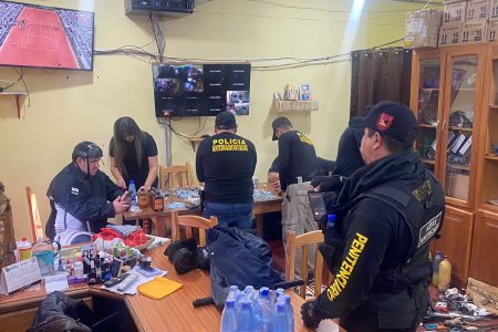 Operação  apreende armas, droga e bebidas na Penitenciária Regional de Pedro Juan Caballero