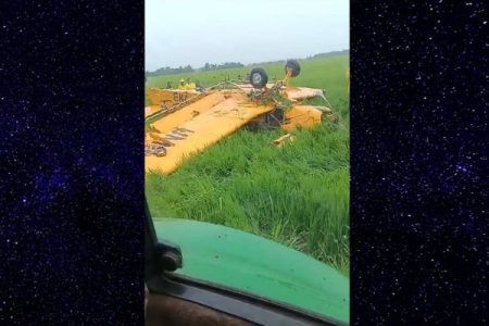 Assista ao vídeo do local do acidente que matou piloto morador em Dourados
