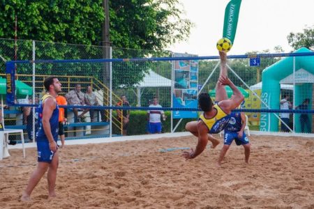 Campo Grande recebe a Superliga Brasil de Futevôlei 3×3 até domingo