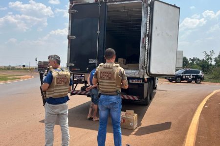 Caminhão com iogurte escondia meia tonelada de maconha