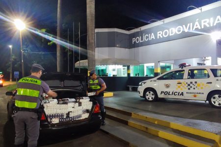 Douradenses são presos com cigarro contrabandeado em São Paulo