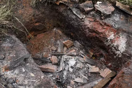 Ossada é encontrada em terreno abandonado na Capital