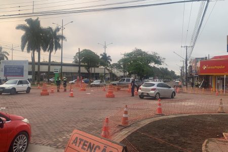 Com avanço de obras da revitalização, trecho da Marechal Floriano com a Tiradentes é liberado