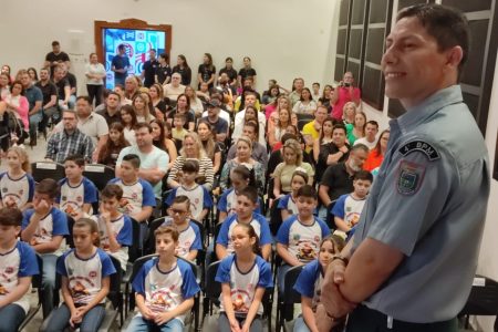 Polícia Militar e Escola MAPPE realizam formatura do PROERD em Ponta Porã