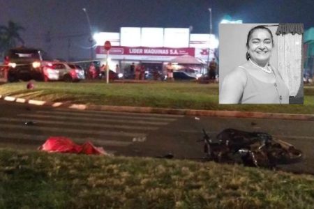 Mulher que morreu atropelada em Ponta Porã ia para o aniversário do neto