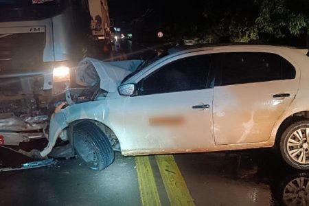 Filho de motorista morto em acidente está na UTI e respira com ajuda de aparelhos