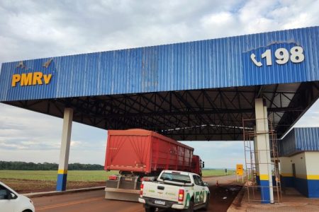 Construção do posto da Polícia Militar Rodoviária na MS-162 chega à reta final