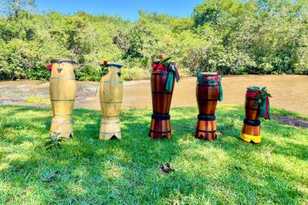 Domingo tem a 1ª Batucada de Axé no parque Antenor Martins