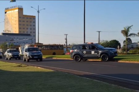Operação conjunta na fronteira conta com mais de 400 policiais