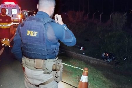 Adolescente morre em acidente na BR 163 em Dourados