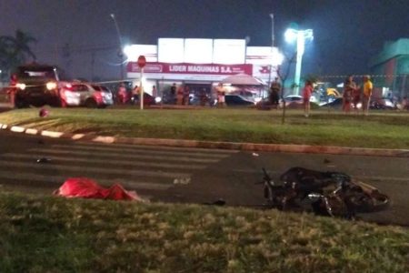 URGENTE: Acidente mata mulher em Ponta Porã