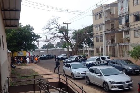 Casa do Albergado pega fogo em Campo Grande
