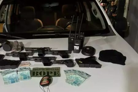 Traficante de armas morre em confronto com policiais do Bope