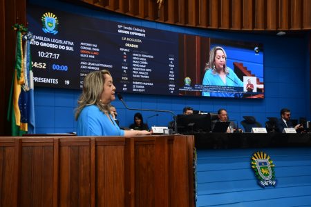 Pavimentação asfáltica na MS-345 é solicitada por Lia Nogueira