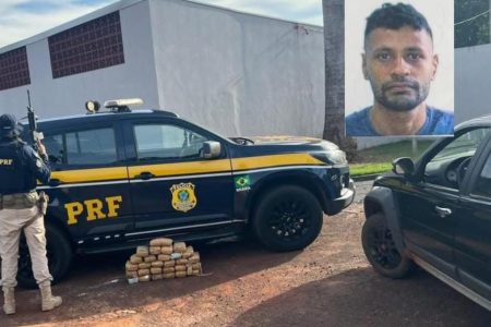 PRF apreende carga de cocaína escondida em pneus