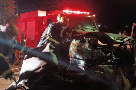 Vítimas do acidente entre carro e ônibus são identificadas em Fátima do Sul
