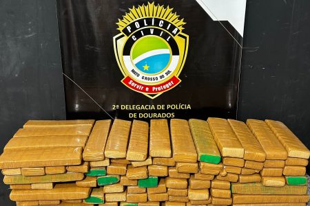 Homem é preso com quase 100 quilos de maconha em casa