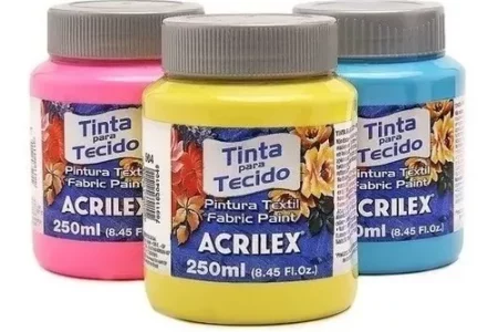 Tintas para tecido Acrilex: dicas de como usar