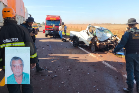 Motorista morto em acidente tinha 65 anos e teria invadido pista contrária
