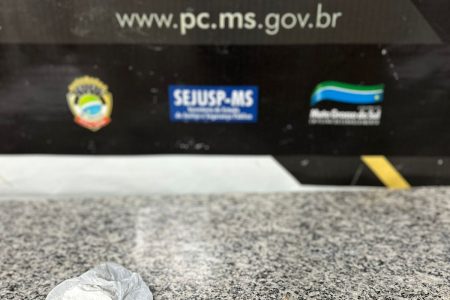 Polícia prende um dos principais distribuidores de cocaína em cidade no Sul do Estado