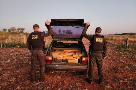 Homem é preso pelo DOF com mais de 160 quilos de drogas que seriam entregues no Paraná