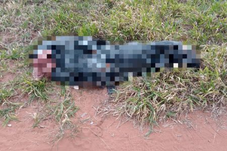 Corpo é encontrado enrolado em lona preta em Pedro Juan Caballero