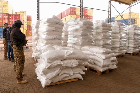 Apreensão de cocaína em Assunção já é a maior da história do Paraguai