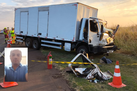 Acidente envolvendo 2 caminhões mata motorista entre Dourados e Caarapó