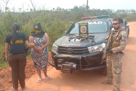 Apontada como líder criminosa no Paraguai é presa na fronteira