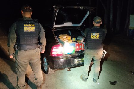 DOF e polícia do Paraná prendem rapaz com drogas, armas e munições em Ponta Porã