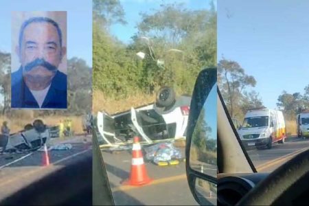 Motorista que morreu em acidente em Anhanduí era PM aposentado
