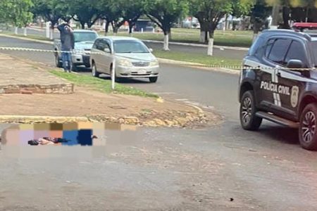Homem é encontrado morto no meio da rua em Coronel Sapucaia