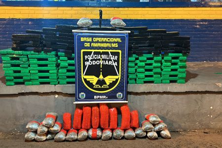 Polícia prende homens com carga de drogas avaliada em R$ 730 mil