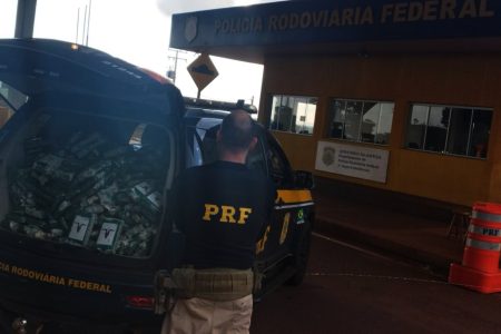 PRF apreende quase 300 quilos de cocaína em Ponta Porã