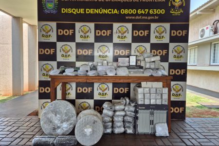 Produtos eletrônicos que seriam levados para MG são apreendidos em Anaurilândia
