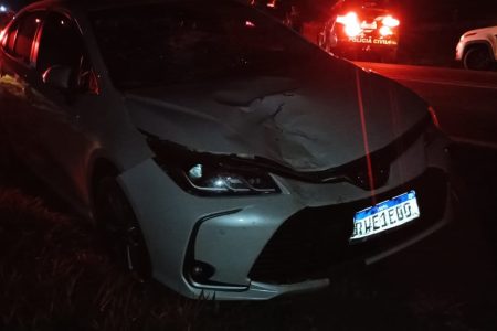 Mulher morre e filha fica ferida em acidente na BR-376