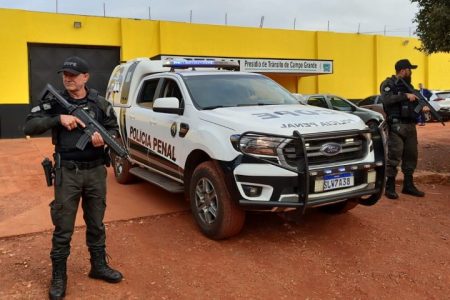 Escoltas e transferências interestaduais serão feitas pela Polícia Penal de MS