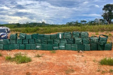 Carregamento milionário de cocaína é apreendido no Mato Grosso