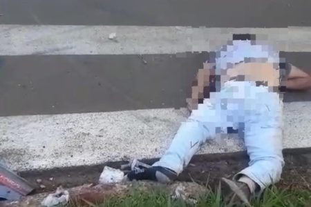 Acidente com motos deixa uma pessoa morta em Ponta Porã