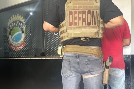 DEFRON prende suspeito de tráfico de drogas em Amambai
