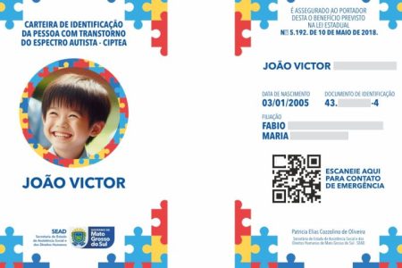 Carteirinha do Autista substitui laudo médico para desconto no IPVA em MS