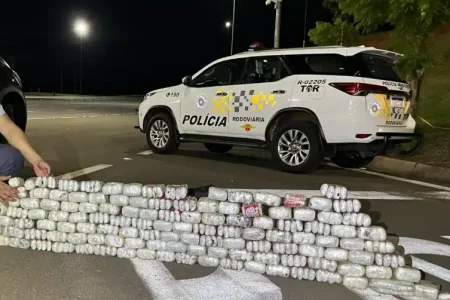 Morador em cidade de MS é preso com carga de haxixe no interior de São Paulo