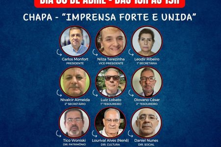 “Imprensa Forte e Unida” inscrita para assembleia no Clube de Imprensa de Ponta Porã